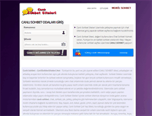 Tablet Screenshot of canlisohbetsiteleri.net